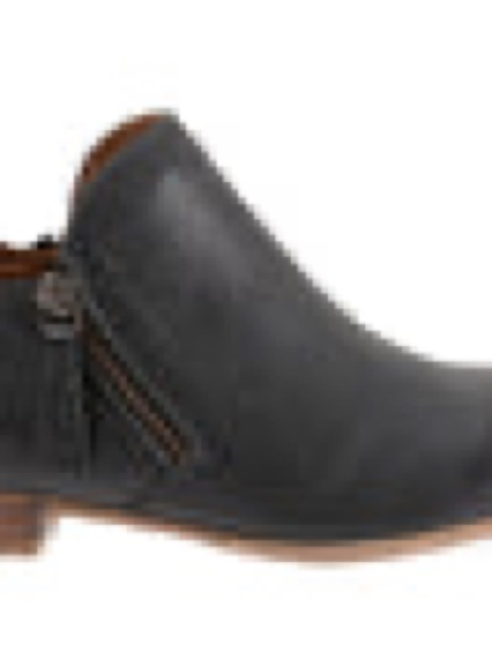 Bueno Men's Black Chukka Boot with Brown Accents